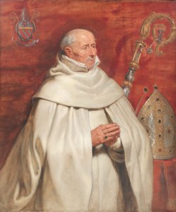 Matthaeus Yrsselius (1541-1629)、アントワープのシント ミヒエル修道院の修道院長 作： Peter Paul Rubens