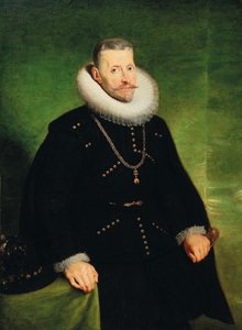オーストリアのアルバート大公の肖像 1559-1621。 作： Peter Paul, Rubens