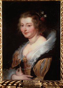 バッキンガム公爵夫人キャサリン・マナーズの肖像 - パネルに油彩、1625年～1629年頃 作： Peter Paul Rubens