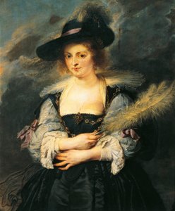 ピーター・ポール・ルーベンス（1577-1640）による「ヘレネ・フルメントの肖像」、詳細 作： Peter Paul Rubens