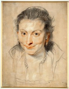 イザベラブラントの肖像 作： Peter Paul Rubens