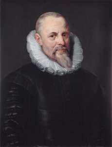 ヤン・イ・モレトゥスの肖像 作： Peter Paul Rubens