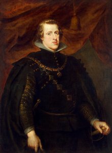 スペインのフィリップ4世、オランダのスペイン、ポルトガルの王、c1628-1629の肖像 作： Peter Paul Rubens