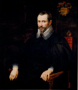 ニッコロ・パラヴィチーノの肖像 ピエール・ポール（Pierre-Paul）・ルーベンス（またはPeter PaulまたはPetrus Paulus）（1577-1640）による絵画 1604-1608年 太陽。105x92 cm 個人蔵 作： Peter Paul Rubens