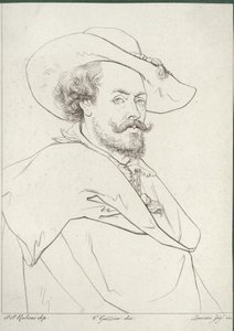 ピーター・ポール・ルーベンスの肖像 作： Peter Paul Rubens