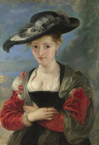 スザンナランデンザストローハットの肖像、1622-1625 作： Peter Paul Rubens