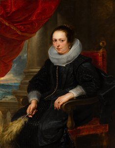 女性の肖像、1630年頃（パネルに油彩） 作： Peter Paul Rubens