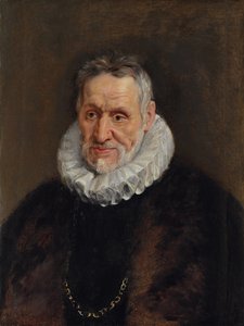 ひげを生やした男の肖像 作： Peter Paul Rubens