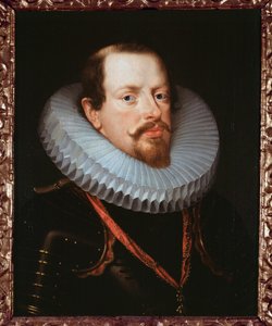 ラフを着たフランドルの紳士の肖像（油彩・キャンバス 作： Peter Paul Rubens