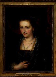 女性の肖像スザンナ・フルマンの肖像 作： Peter Paul Rubens