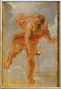 プロメテウスは地球に火をもたらす 作： Peter Paul Rubens
