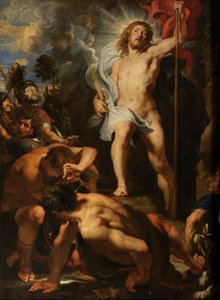 キリストの復活、1611-12年頃（パネルに油彩） 作： Peter Paul Rubens