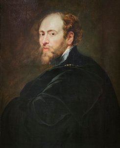 自画像 作： Peter Paul Rubens