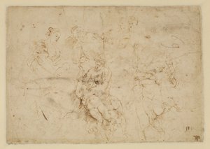 眠っているニンフ 作： Peter Paul Rubens