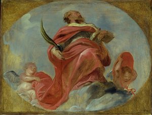 ルーヴァンの聖アルバート、1620年。 作： Peter Paul Rubens