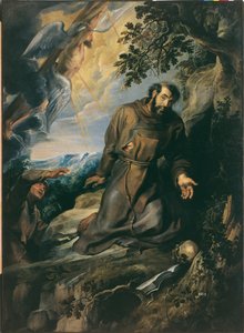 São Francisco Recebendo os Estigmas 作： Peter Paul Rubens