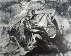 ナジアンズスの聖グレゴリー 作： Peter Paul Rubens