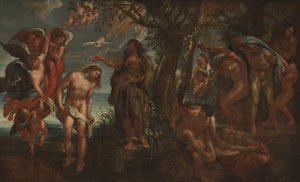キリストの洗礼 作： Peter Paul Rubens