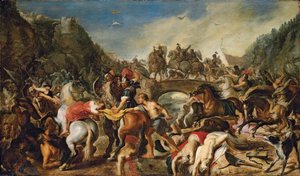 アマゾンの戦い 作： Peter Paul Rubens