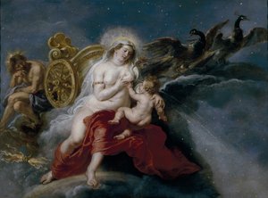 天の川の誕生、1637年頃 作： Peter Paul Rubens