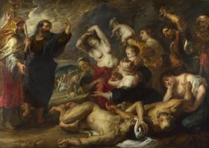 真ちゅう製の蛇、1635-1640 作： Peter Paul Rubens