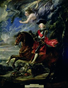 ネルトリンゲンの戦いでのインファンテフェルディナンド枢機卿、1634年頃