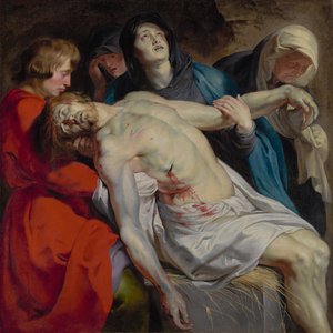 埋葬 作： Peter Paul Rubens