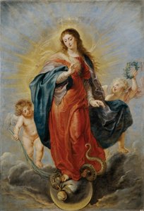 無原罪の御宿り 作： Peter Paul Rubens