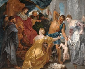 ソロモンの裁き 作： Peter Paul Rubens