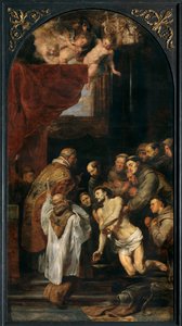 アッシジのフランチェスコの最後の聖体拝領 作： Peter Paul Rubens
