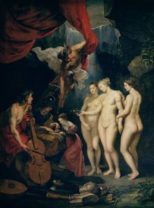 メディチ家のサイクル：マリー・ド・メディチの教育（1573-1642）1621-25（キャンバスに油彩） 作： Peter Paul Rubens