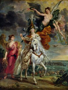 メディチサイクル：ジュリアーの勝利 作： Peter Paul Rubens