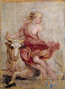 ヨーロッパのレイプ、1636-7 作： Peter Paul Rubens