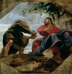 キリストの誘惑、1620 作： Peter Paul Rubens