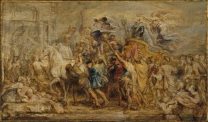 ヘンリー4世の勝利、1630年頃 作： Peter Paul Rubens