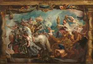 教会の勝利 作： Peter Paul Rubens