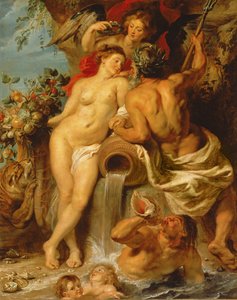 大地と水の結合、1618年頃（キャンバスに油彩） 作： Peter Paul Rubens