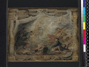 異端に対する聖体の勝利、1625-26年 作： Peter Paul Rubens