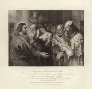姦淫の女 作： Peter Paul Rubens