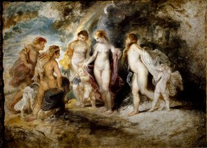 パリの判決（絵画 作： Peter Paul Rubens