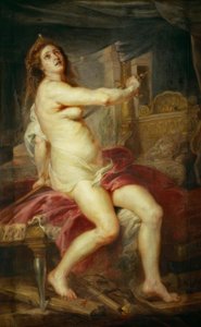 ディドが死ぬ 作： Peter Paul Rubens