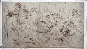 サイラスの頭を持つトミーリス、c。 1637-1638。 作： Peter Paul Rubens