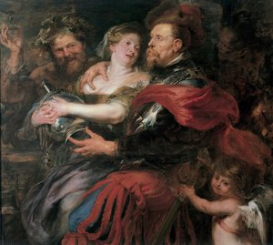 金星と火星、1632-1636 作： Peter Paul Rubens