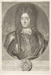 将軍フランソワ・ルフォールの肖像 1656-1699, 1698. 作： Peter Schenk