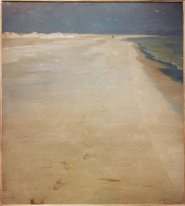 スカーゲンサウスビーチ 作： Peder Severin Krøyer