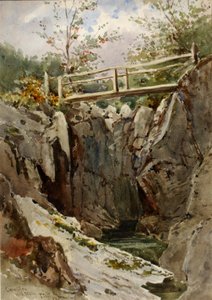 カーミヨン、ウェールズ中部、1884年。 作： Peter Toft
