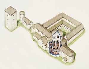 後期ザクセン教会、セント オーガスティン修道院、カンタベリー、ケント、20 世紀後半または 21 世紀初頭
