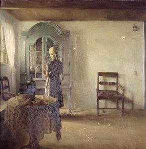 インテリア、1896 作： Peter Vilhelm Ilsted