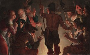 ピーターの否認、1624-1628年頃 作： Peter Wtewael