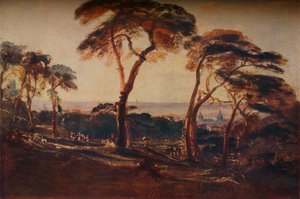 グリニッジ公園、c1822 作： Peter de Wint